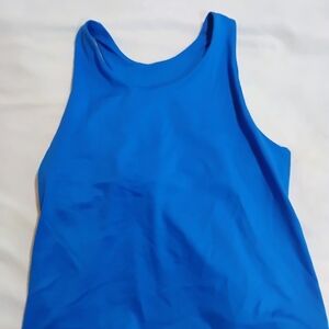 Athletic Works Bright Blue Women's Tank Top
